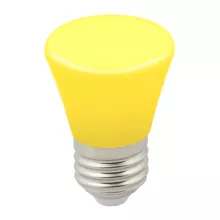 Volpe LED-D45-1W/YELLOW/E27/FR/С BELL Лампочка светодиодная 
