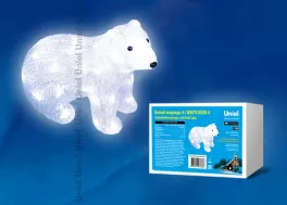 Световая фигура  ULD-M3125-040/STA WHITE IP20 WHITE BEAR-4 купить в Москве