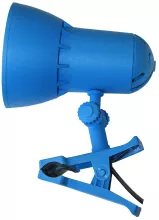 Настольная лампа на прищепке 1- мини клипсе синяя лазурь Трансвит Надежда купить в Москве