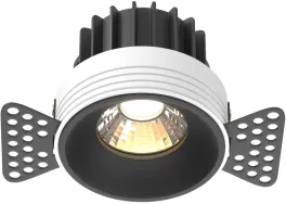 Точечный светильник Round DL058-12W3K-TRS-B купить в Москве