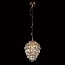 Crystal Lux Charme SP2+2 LED Gold/Amber Подвесной светильник ,гостиная
