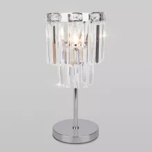 Интерьерная настольная лампа Elegante 01136/1 хром купить в Москве