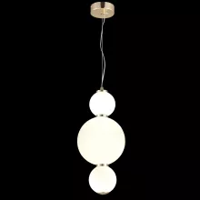 Natali Kovaltseva LED LAMPS 81100/3C GOLD WHITE Подвесной светильник 
