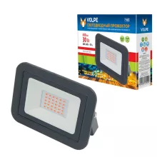 Прожектор уличный светодиодный ULF-Q511 30W/RED IP65 220-240В картон Volpe BLACK купить в Москве
