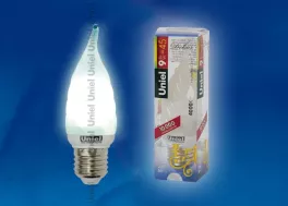 Лампочка энергосберегающая ESL-C21-TW9/4200/E27 пластик Uniel купить в Москве