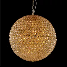Хрустальный подвесной светильник Corso MD103204-9A gold/amber купить в Москве