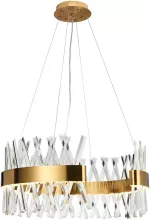 Natali Kovaltseva LED LAMPS 81358 GOLD SATIN Подвесная люстра 