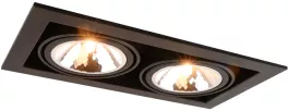 Arte Lamp A5949PL-2BK Встраиваемый точечный светильник 