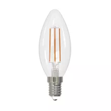Uniel LED-C35-11W/3000K/E14/CL PLS02WH картон Лампочка светодиодная 