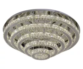 Потолочная люстра хрустальная светодиодная с пультом Kink Light Тор-Кристалл 08555(3000-6000K) купить в Москве