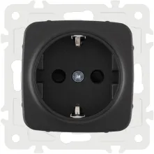 Розетка am-205 205.40-1.black купить в Москве