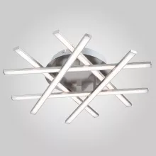 Потолочная люстра светодиодная 90021/6 Eurosvet Hi-tech сатин-никель купить в Москве