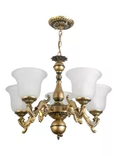 Люстра подвесная TOPLIGHT серия Britney артикул TL5640D-05BG, античная бронза, E27, 5x60 купить в Москве