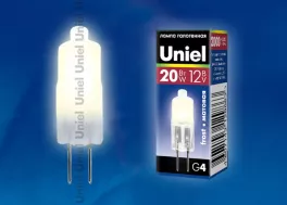 Uniel JC-12/20/G4 FR Лампочка галогеновая 