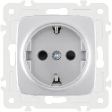 Розетка am-205 205.40-1.silver купить в Москве