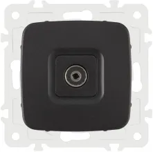 Розетка am-205 205.43-1.black купить в Москве