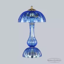 Интерьерная настольная лампа 1371 1371L/3/25 G Aquamarine/M-1H купить в Москве