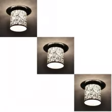Arte Lamp A8380PL-3CC Встраиваемый светильник ,кабинет,коридор,гостиная,прихожая,спальня