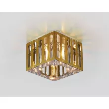 Точечный светильник Дизайн Кристальный D1012 GD купить в Москве