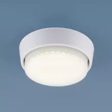 Elektrostandard 1037 GX53 WH белый Встраиваемый светильник ,кафе,кухня