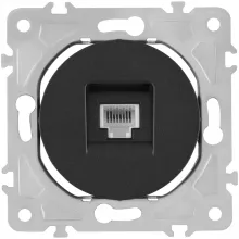 Розетка am-202 202.45-1.black купить в Москве