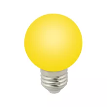 Volpe LED-G60-3W/YELLOW/E27/FR/С Лампочка светодиодная 