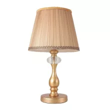 Crystal Lux ALEGRIA LG1 GOLD-BROWN Интерьерная настольная лампа 