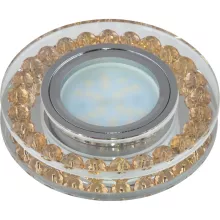 Точечный светильник Peonia DLS-P102 GU5.3 CHROME/GOLD купить в Москве