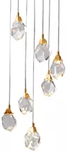 Подвесной светильник Crystal rock MD-020B-7 gold купить в Москве