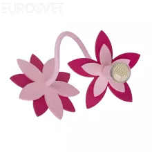 Детский спот цветок для девочек I Nowodvorski Flowers 6893 Pink купить в Москве