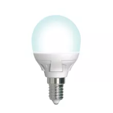 Uniel LED-G45 7W/4000K/E14/FR/DIM PLP01WH картон Лампочка светодиодная 