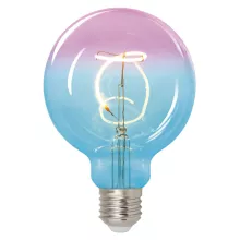 Лампочка светодиодная  LED-SF01-4W/SOHO/E27/CW BLUE/WINE GLS77TR купить в Москве