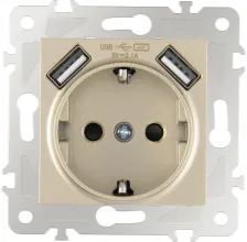 Розетка am-203 203.47-1.shampan купить в Москве