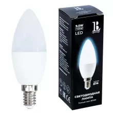 L&B E14-9,5W-3000К-С37_lb Светодиодная лампочка 