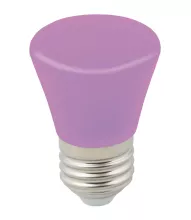 Volpe LED-D45-1W/PURPLE/E27/FR/С BELL Лампочка светодиодная 