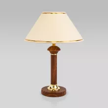 Интерьерная настольная лампа Lorenzo 60019/1 орех купить в Москве