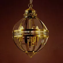 Подвесной светильник 115 KM0115P-4M antique brass купить в Москве