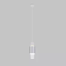 Eurosvet 50204/1 LED белый / серебро Подвесной светильник 