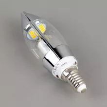 Лампочка светодиодная  E14-5W-3000K-Q68-SL купить в Москве