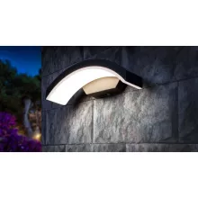 Elektrostandard 1671 TECHNO LED черный Asteria D Настенный светильник ,сад