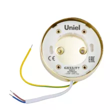 Uniel GX53/FT GOLD 10 PROM Точечный светильник 