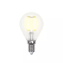 Uniel LED-G45-6W/WW/E14/FR PLS02WH картон Лампочка светодиодная 