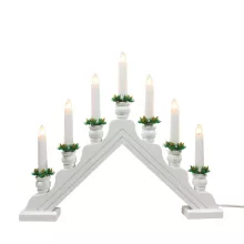 Uniel UDL-L7301-007/SWA/WW WHITE BRIDGE Декоративная свеча 