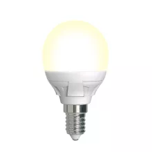 Uniel LED-G45 7W/3000K/E14/FR/DIM PLP01WH картон Лампочка светодиодная 