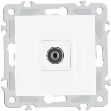 Розетка am-206 206.43-1.white купить в Москве