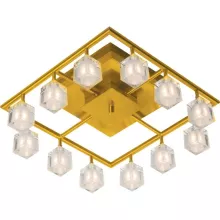 N-Light P-800/12 satin gold Потолочная люстра ,коридор,гостиная,прихожая