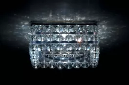 Встраиваемый светильник Donolux Dl066 DL066.02.1 crystal купить в Москве