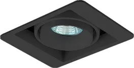 Donolux Светильник встраиваемый, MR16, макс.50Вт, GU10, IP20, Блестящий черный/черный, D127х105х95 м купить в Москве