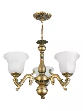 Люстра подвесная TOPLIGHT серия Britney артикул TL5640D-03BG, античная бронза, E27, 3x60 купить в Москве