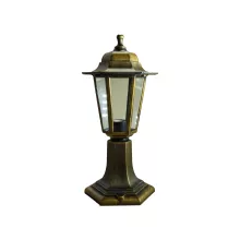 ЭРА НТУ 06-60-001 Оскар1 бронза, прозрачное стекло Наземный уличный светильник 